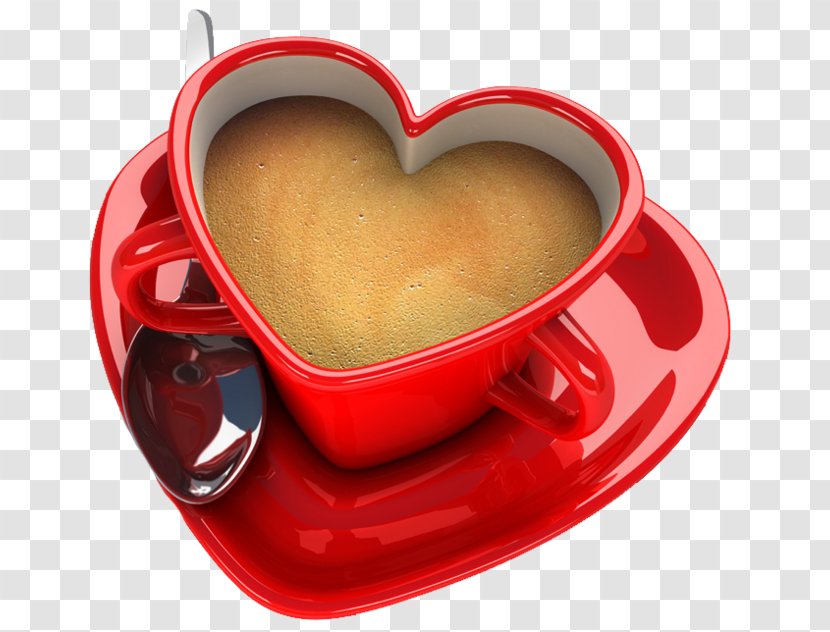 Coffee Cup Tea Cafe - Serveware - Love Transparent PNG