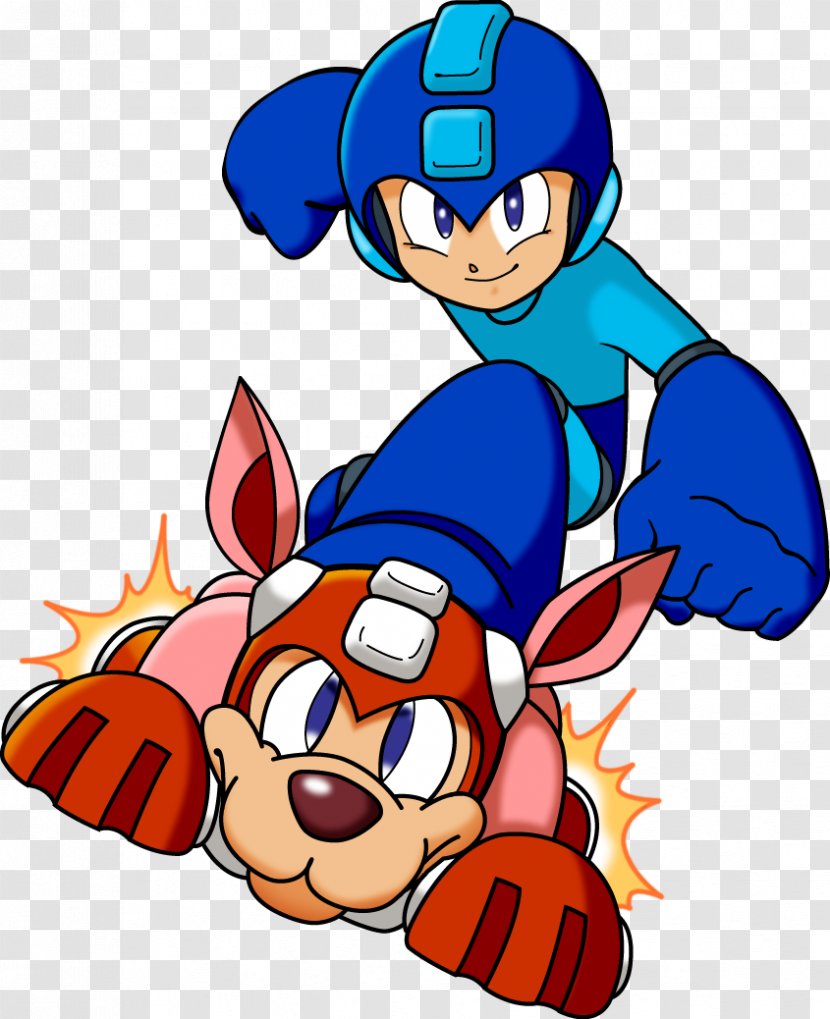 Mega Man 2 3 Man: The Wily Wars X - Artwork - Vector Boy Transparent PNG