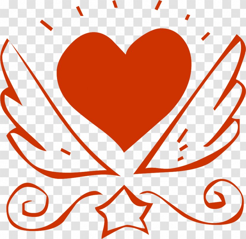 Fancy Valentine Heart Illustration - Flower - Heart, Star,Others Transparent PNG