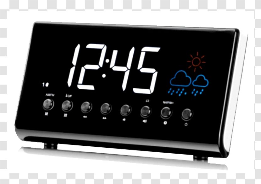 Clockradio Alarm Clocks FM Broadcasting Radio - Information Transparent PNG