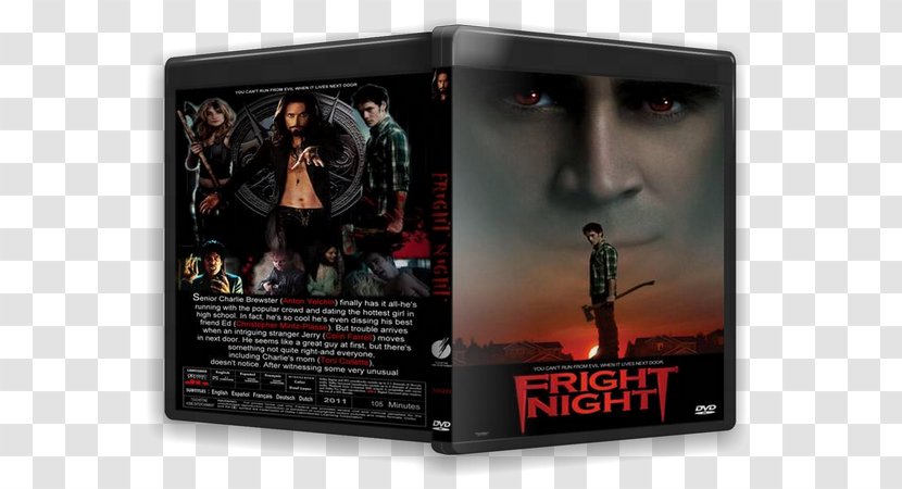Fright Night Blu-ray Disc Film Poster Transparent PNG