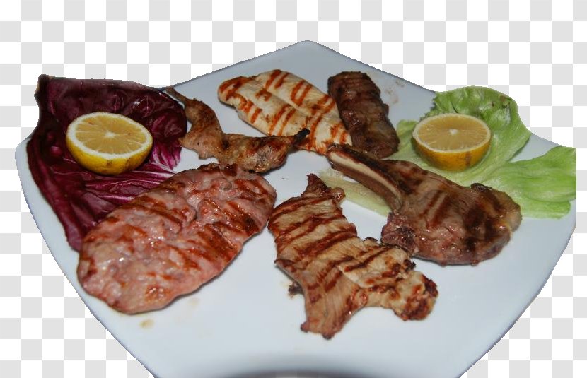 Mixed Grill Full Breakfast Grilling Meat Chop Transparent PNG