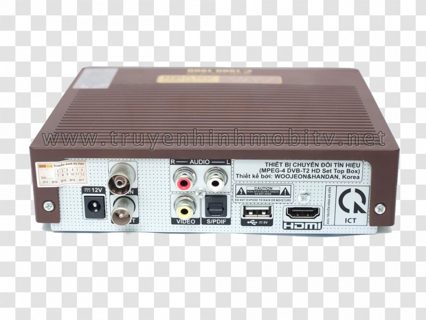 RF Modulator An Viên Television Set-top Box Digital - Audio Receiver - Avg Transparent PNG