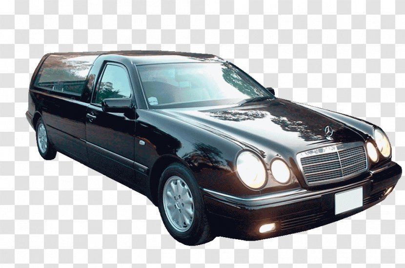 Car Mercedes-Benz Funeral Home Coffin Wake - Compact Transparent PNG