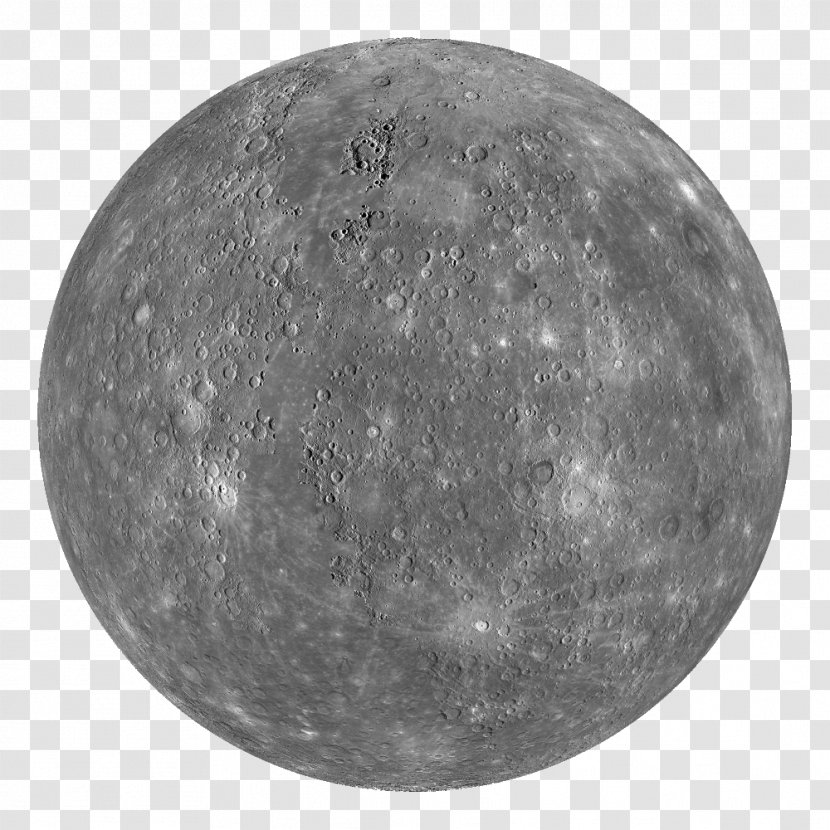 Mercury MESSENGER Earth Planet Impact Crater - Planck Transparent PNG