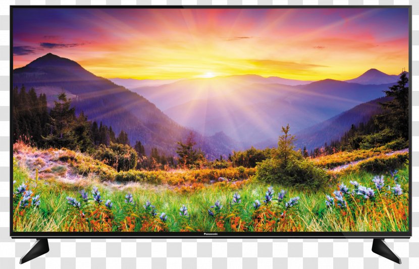 MacBook Pro Panasonic LED-backlit LCD Ultra-high-definition Television 4K Resolution - Sky - Scenery Transparent PNG