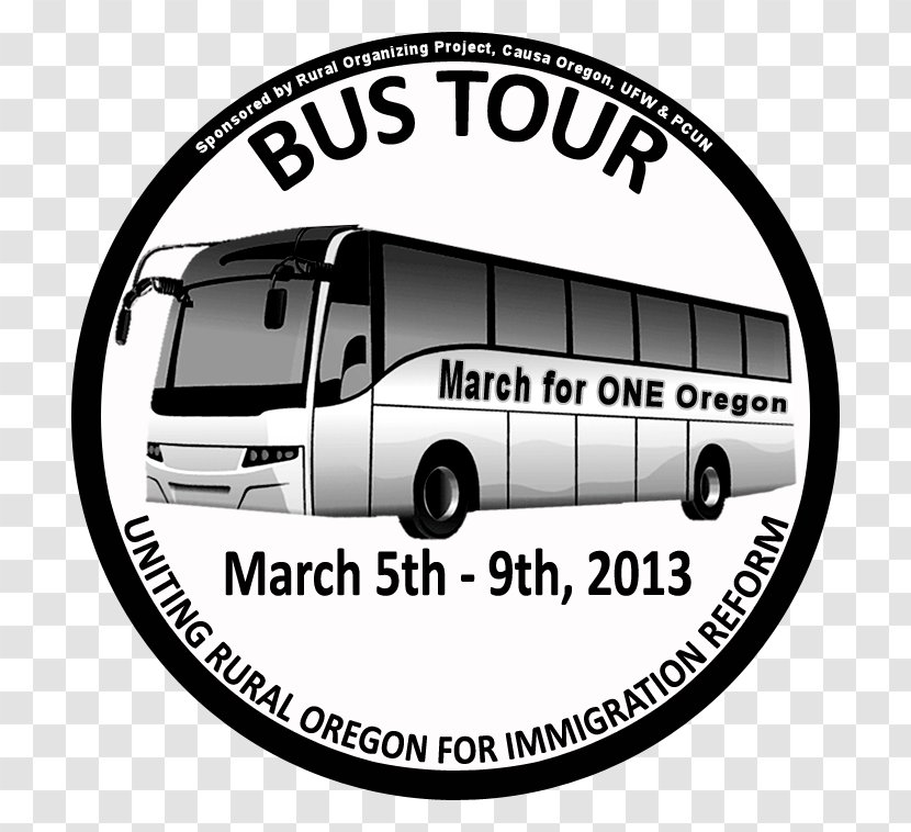 Tour Bus Service Logo School Driver - Drawing Transparent PNG