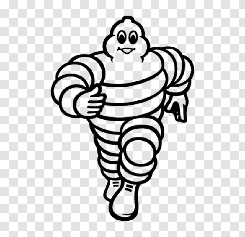Michelin Man Decal Logo Sticker - Watercolor Transparent PNG