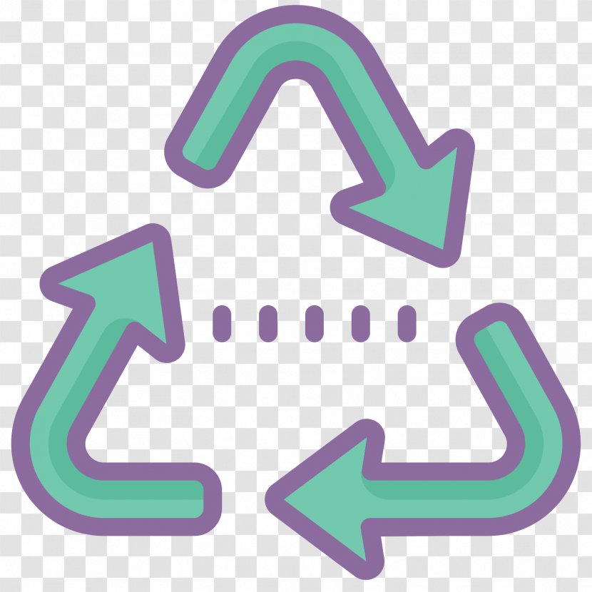 Recycling Symbol Arrow - Pictogram Transparent PNG