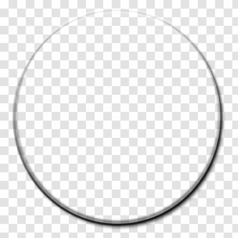 Circle Area Angle Point Pattern - Black - Round Frame Transparent PNG