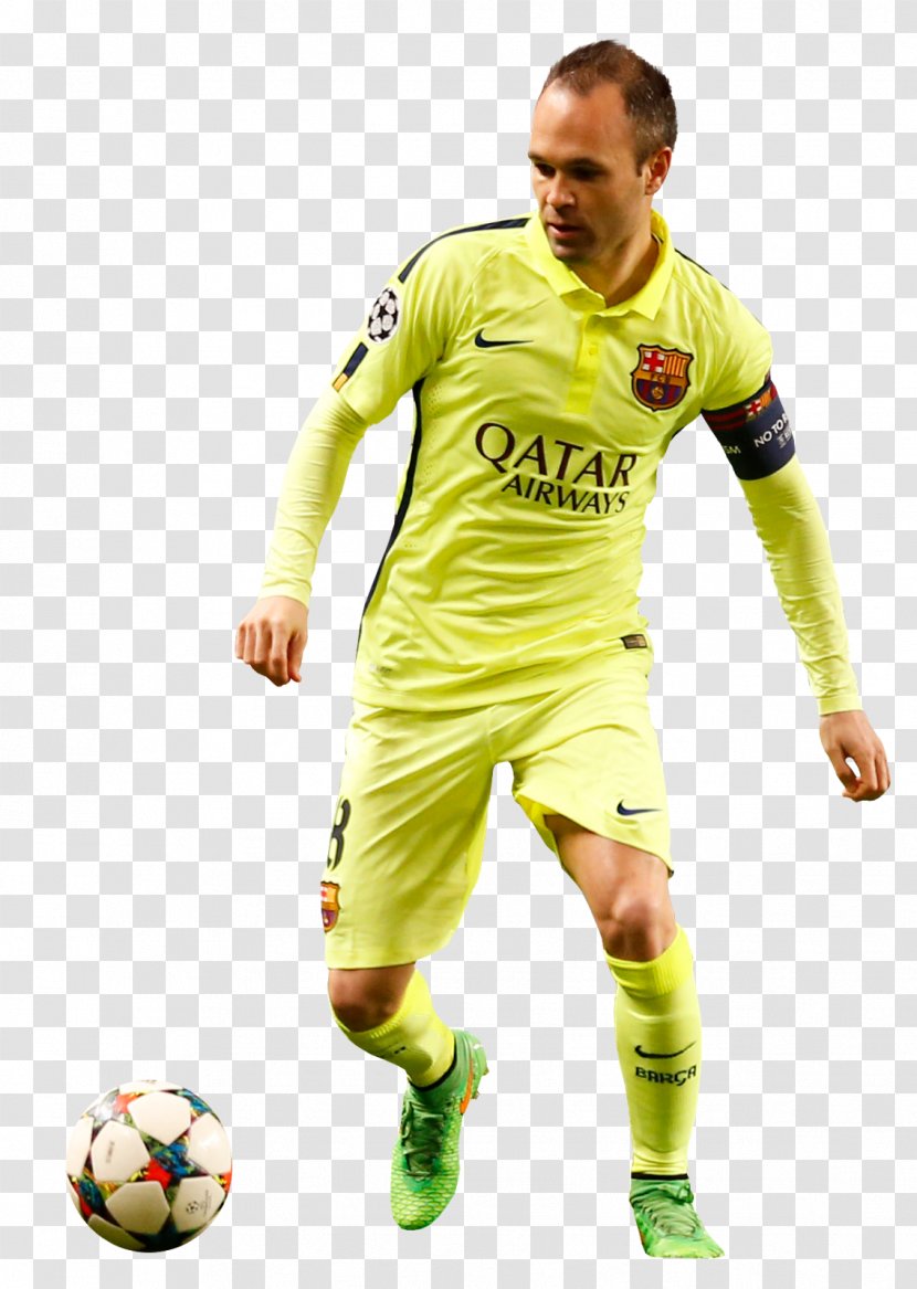 Andrés Iniesta FC Barcelona Football Player Image - Happiness - Fc Transparent PNG