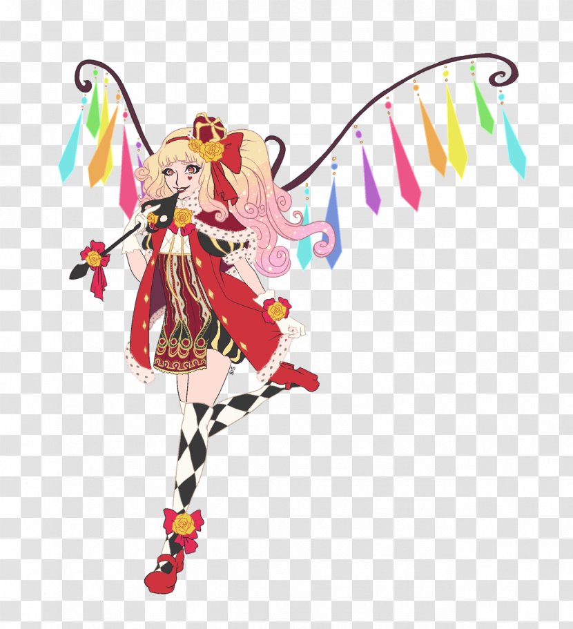 The Embodiment Of Scarlet Devil Dee's Connection Drawing Doodle - Cartoon Transparent PNG