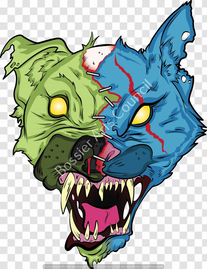 Illustration Demon Clip Art Carnivores Legendary Creature - Bite Vector Transparent PNG