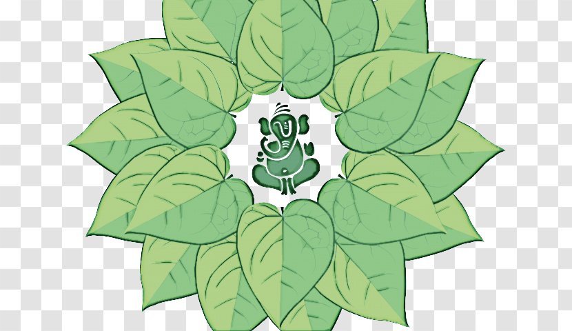 Green Leaf Plant Flower Transparent PNG