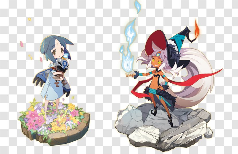 The Witch And Hundred Knight 2 Makai Wars Nippon Ichi Software PlayStation 4 - Watercolor - Frame Transparent PNG