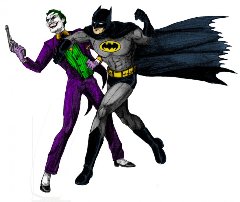 Joker Batman Two-Face Robin Cartoon - Action Figure - Bat Transparent PNG
