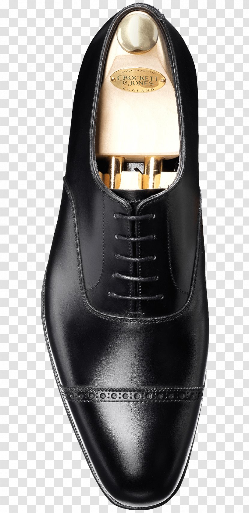 Oxford Shoe Calfskin Crockett & Jones Leather - Hand Grave Transparent PNG