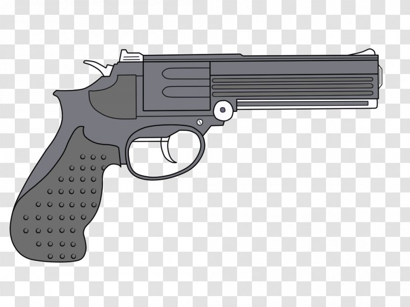 Revolver Trigger MR-412 REX Firearm Break Action - Handgun - Weapon Transparent PNG