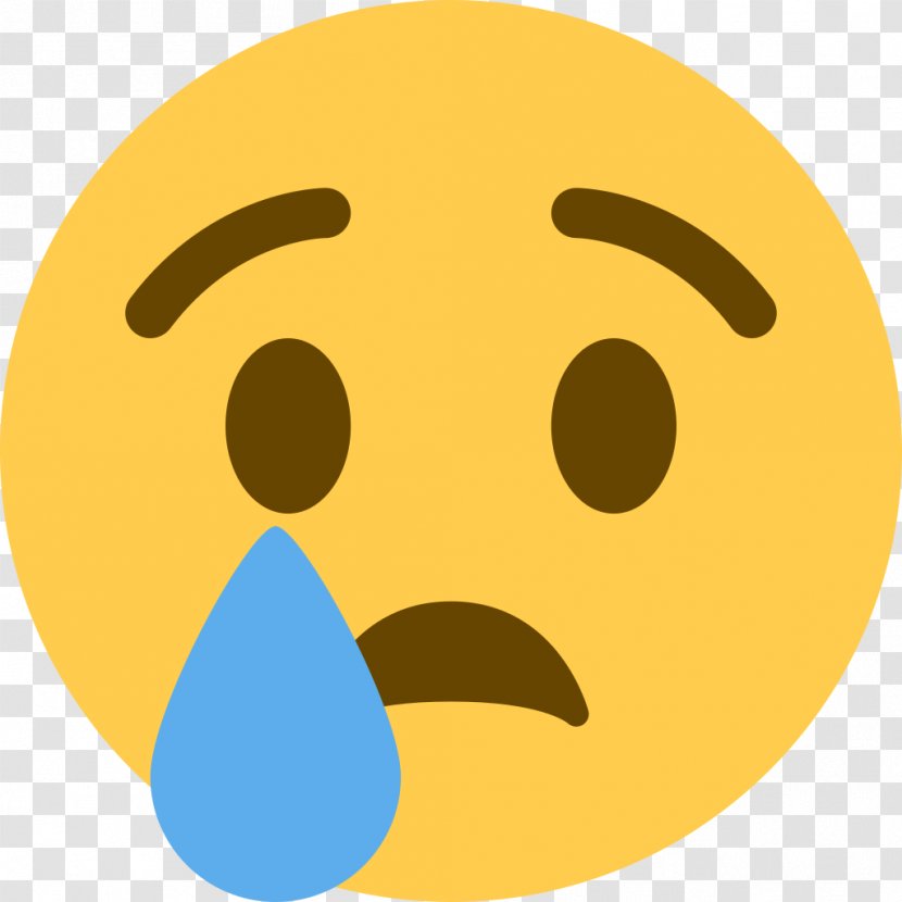 Emoji Facebook Emoticon Death Sadness - David Ogden Stiers - Crying Transparent PNG