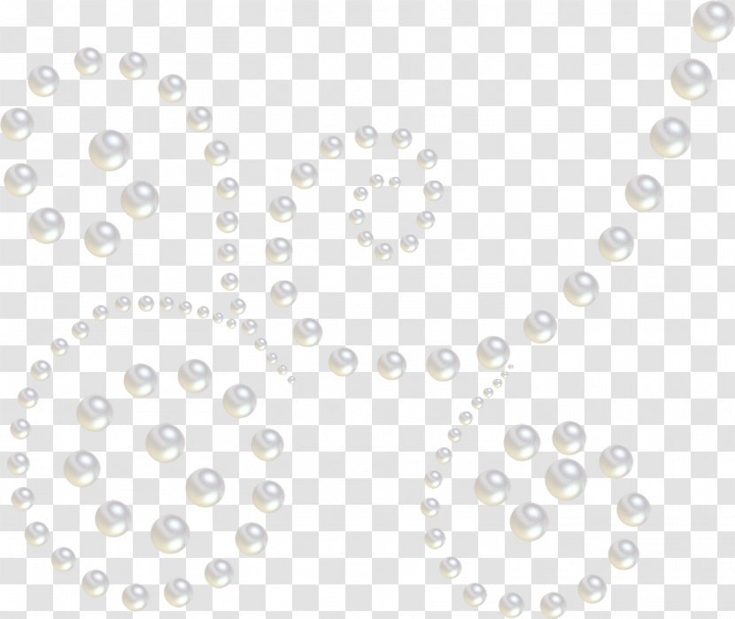 Stitch Circle Wedding Invitation - Pearls Transparent PNG