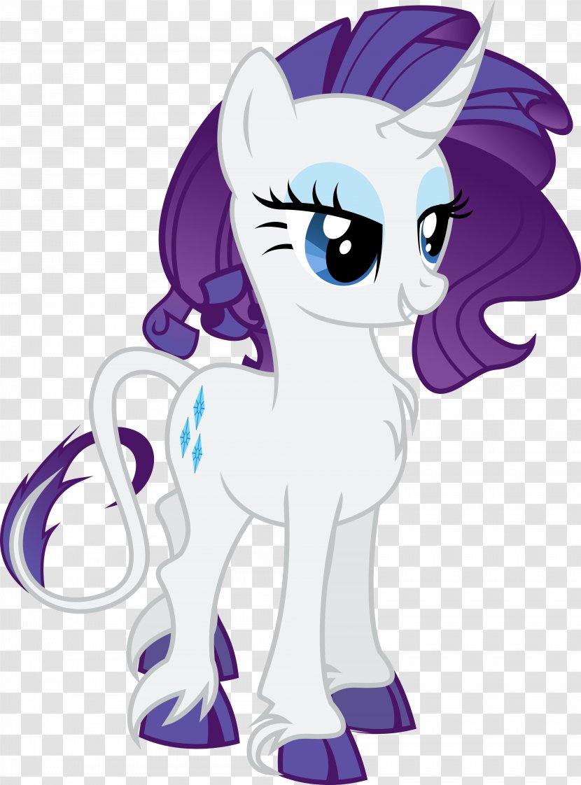 Rarity Twilight Sparkle Applejack Unicorn My Little Pony - Silhouette Transparent PNG