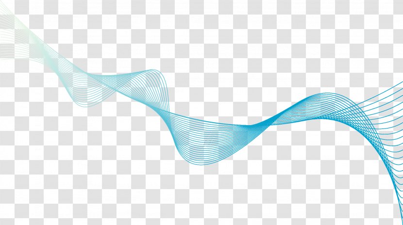 Turquoise Angle Pattern - Blue - Line Transparent PNG