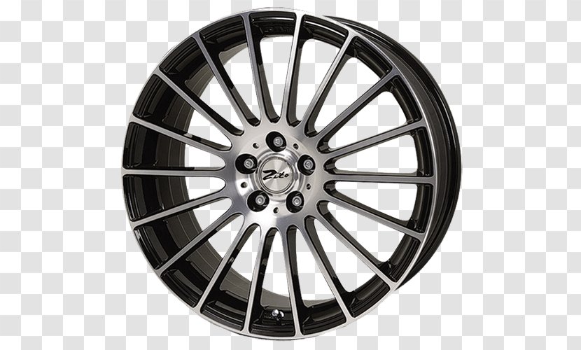 Car Alloy Wheel Custom Tire - Automotive - Honda Bolt Pattern Transparent PNG