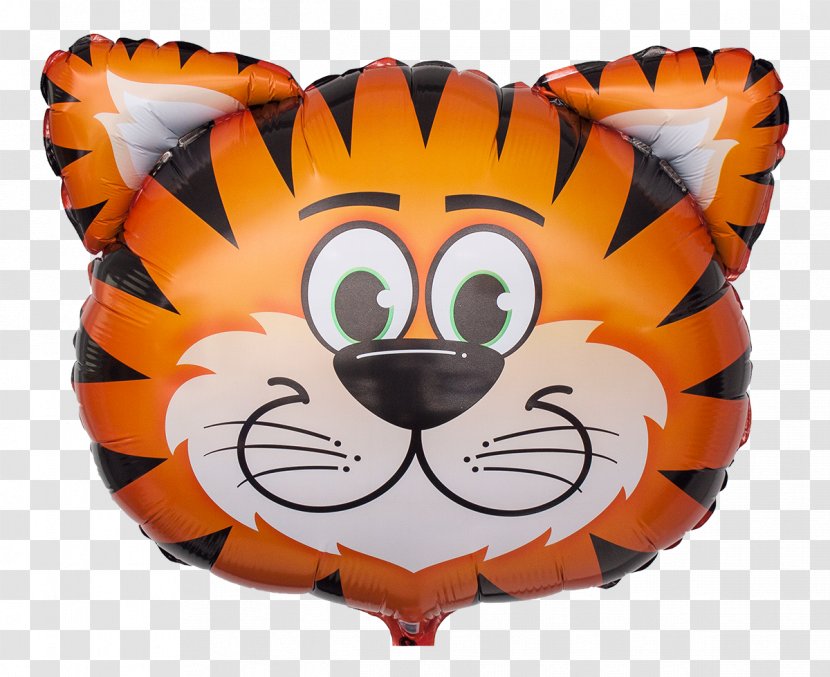 Tiger Balloon Modelling Whiskers Lion - Toy Transparent PNG