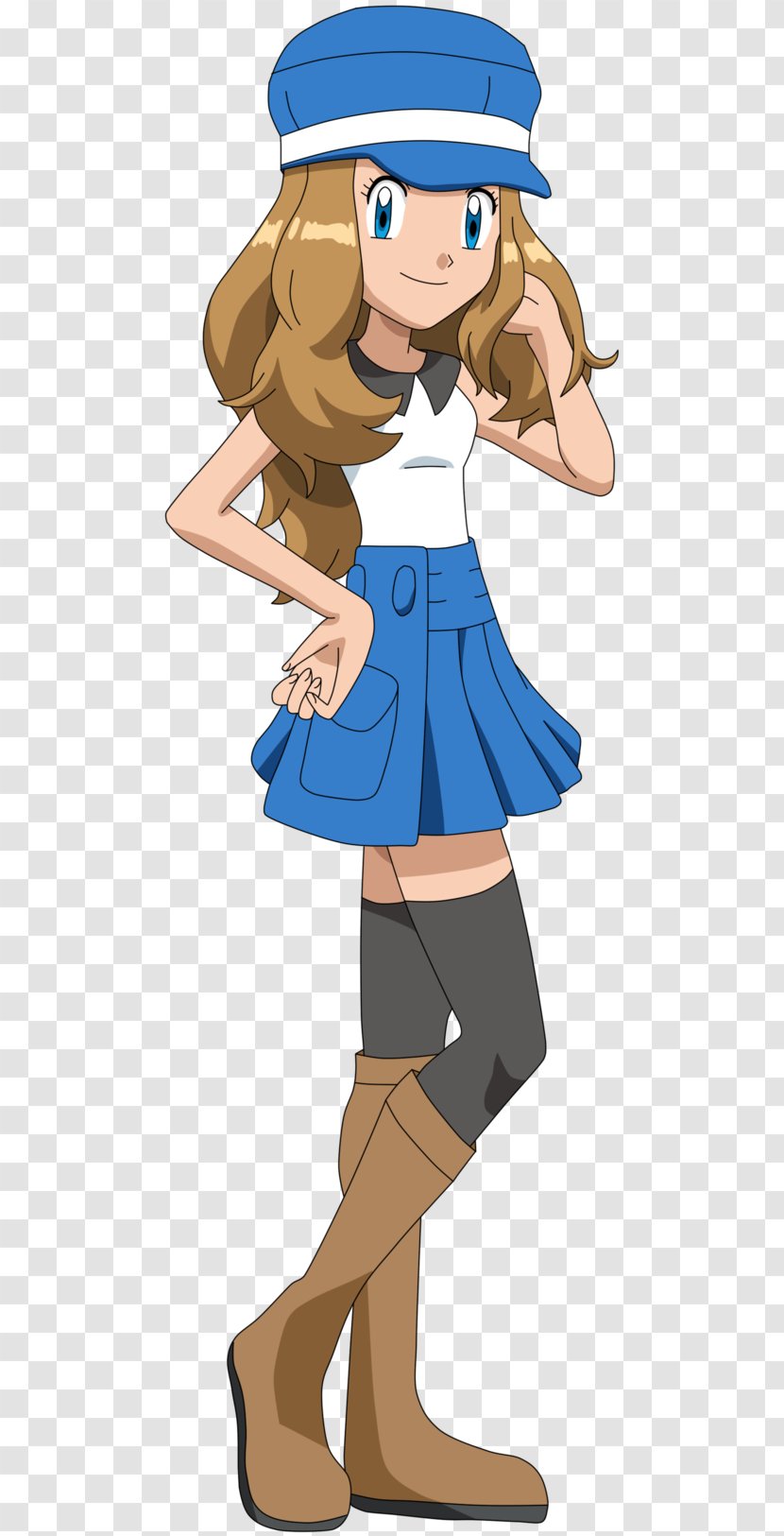 Pokémon X And Y Serena Ash Ketchum Red Blue - Tree - Old Pc Transparent PNG