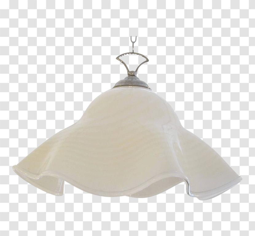 Pendant Light Fixture Murano Glass - White Transparent PNG