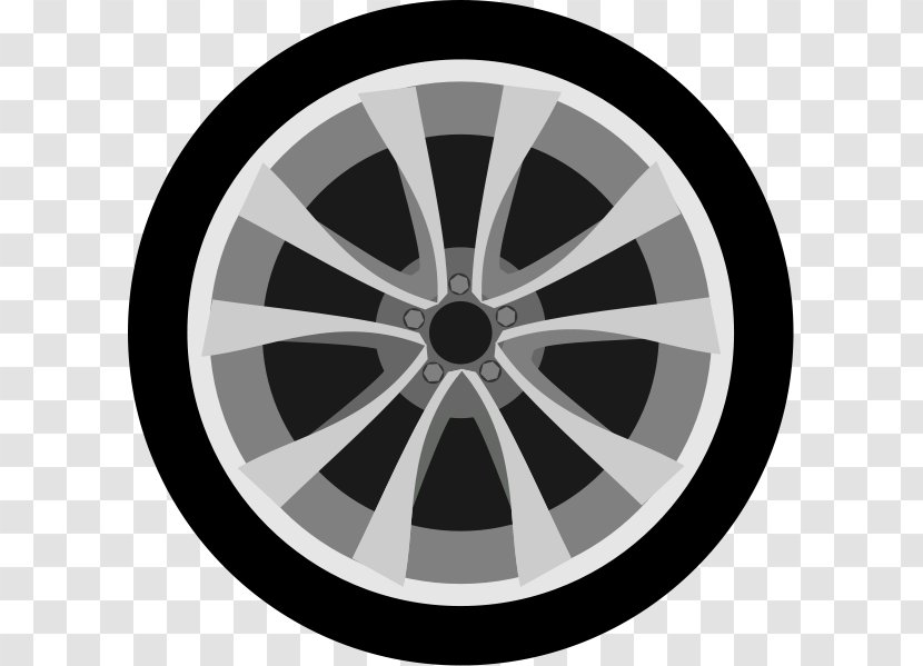 Car Wheel Rim - Product Design Transparent PNG