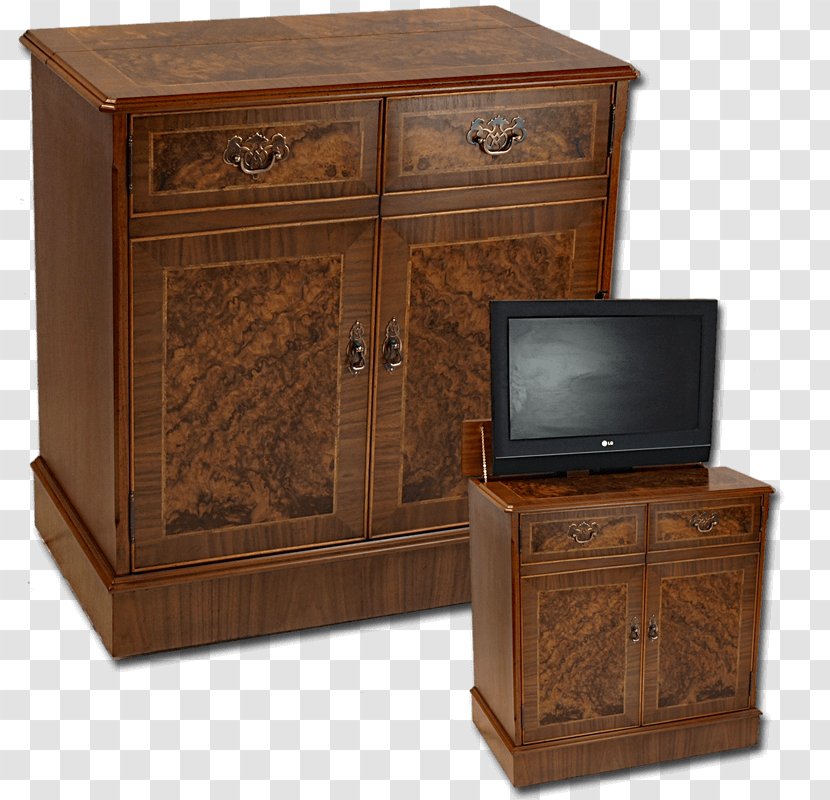 Cabinetry Desk Buffets & Sideboards Television Drawer - Tv Cabinet Transparent PNG