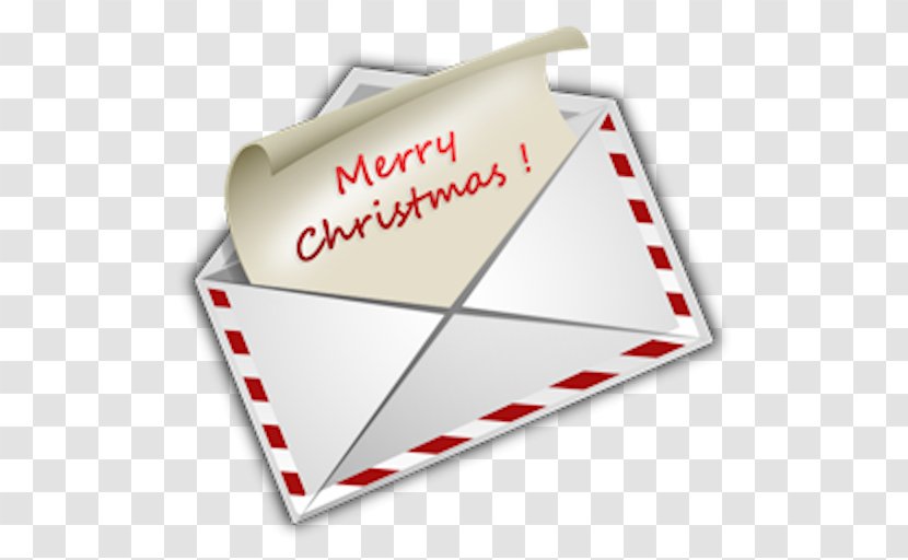 Christmas Card - Letter Transparent PNG