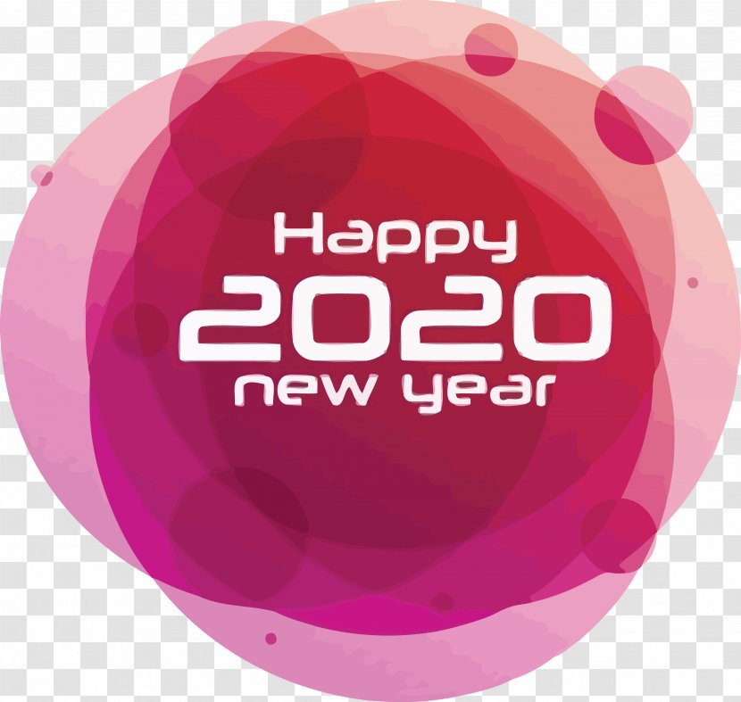 Happy New Year 2020 Years - Material Property Logo Transparent PNG