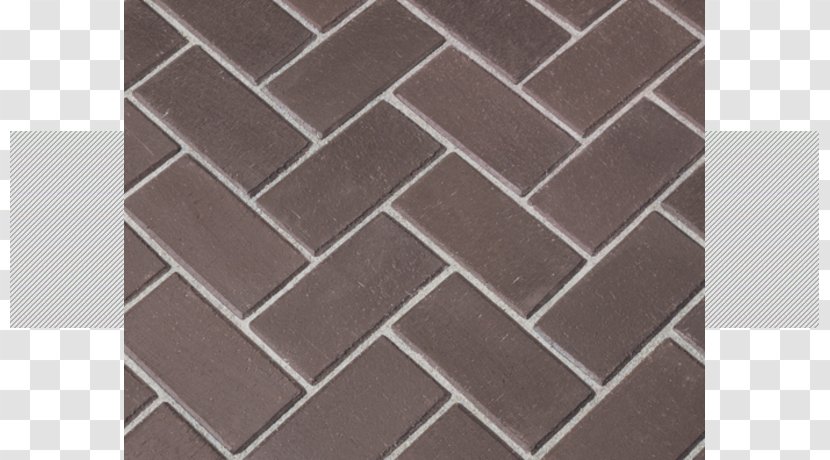 Block Paving Herringbone Pattern Pavement Tile Mosaic - Clay - Brown Stripes Transparent PNG