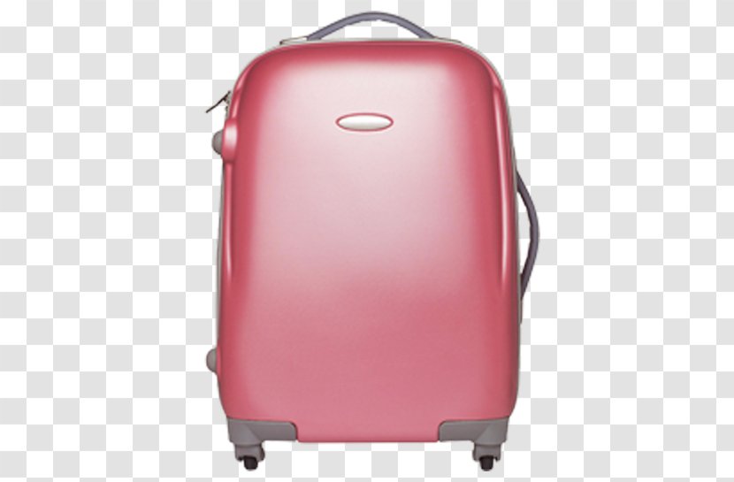 Hand Luggage Red Baggage Travel Transparent PNG
