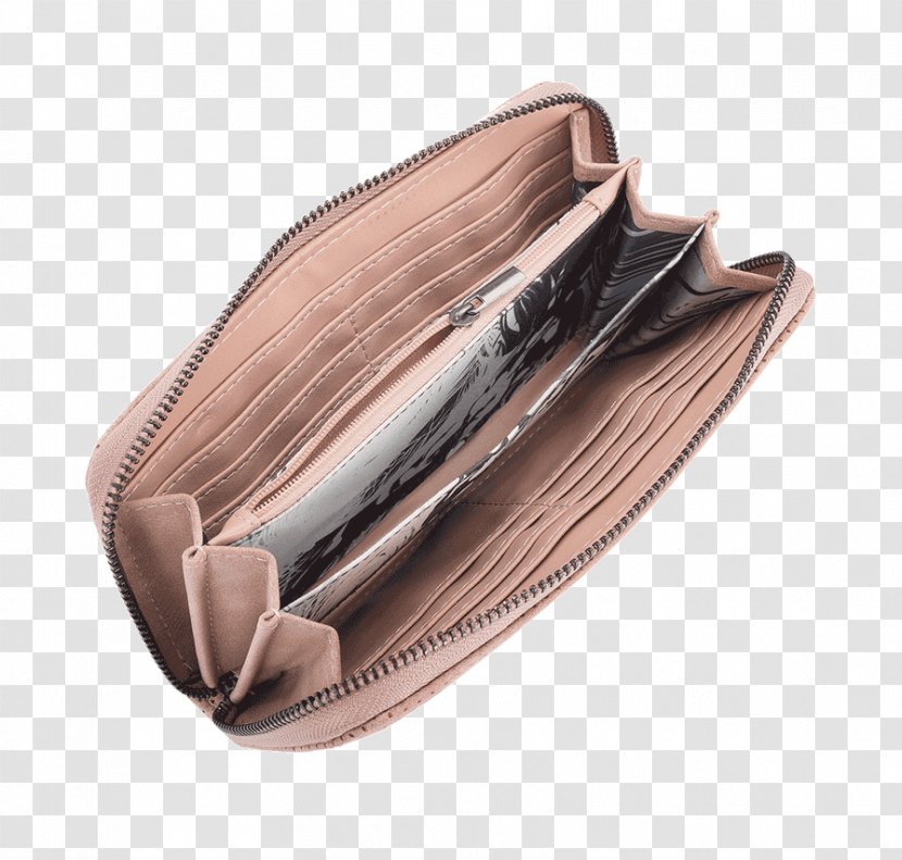 Wallet Leather - Beige Transparent PNG