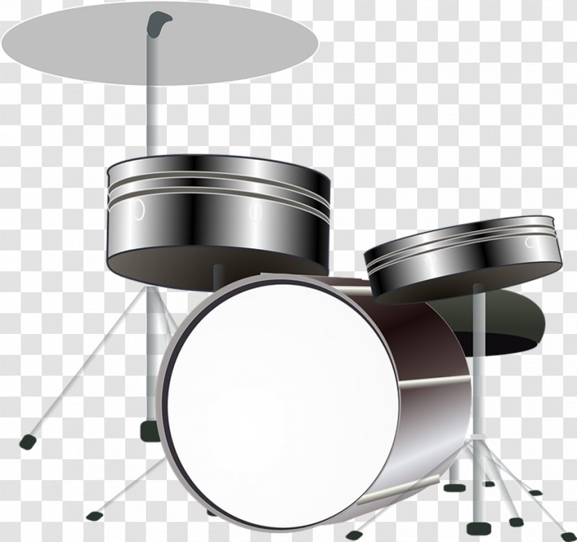 Drums Clip Art - Silhouette - Acoustic Transparent PNG