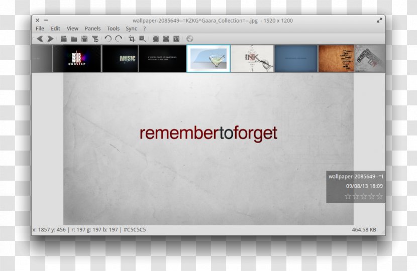 Nomacs Image Viewer Screenshot Ubuntu - File - Rapido Y Furioso Transparent PNG