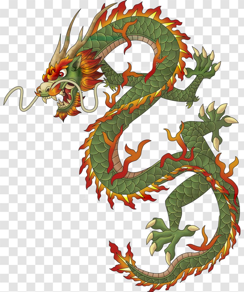 Chinese Dragon China Clip Art - Mythical Creature Transparent PNG