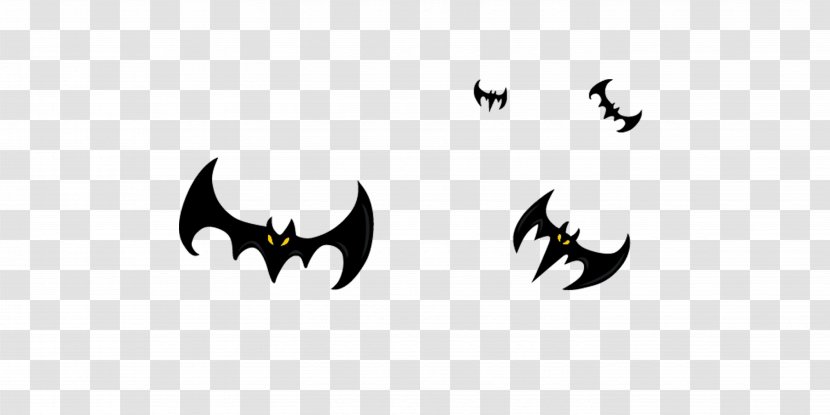 Bat - Black Transparent PNG