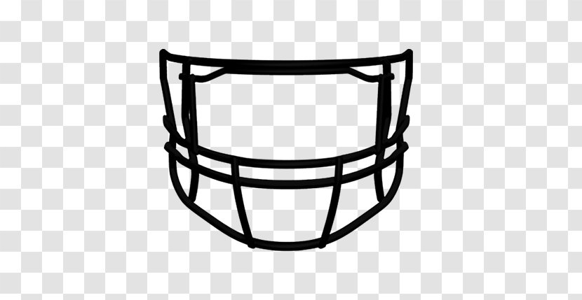 Riddell American Football Helmets Face Mask Facemask - Rim Transparent PNG