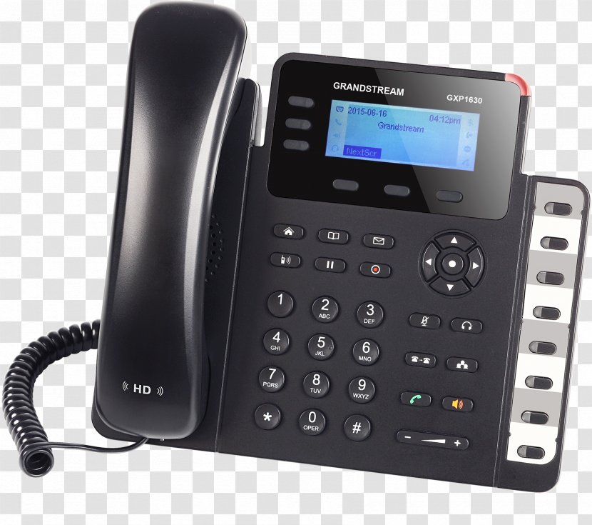 Grandstream Networks VoIP Phone Business Telephone System GXP1625 - Unified Communications Transparent PNG