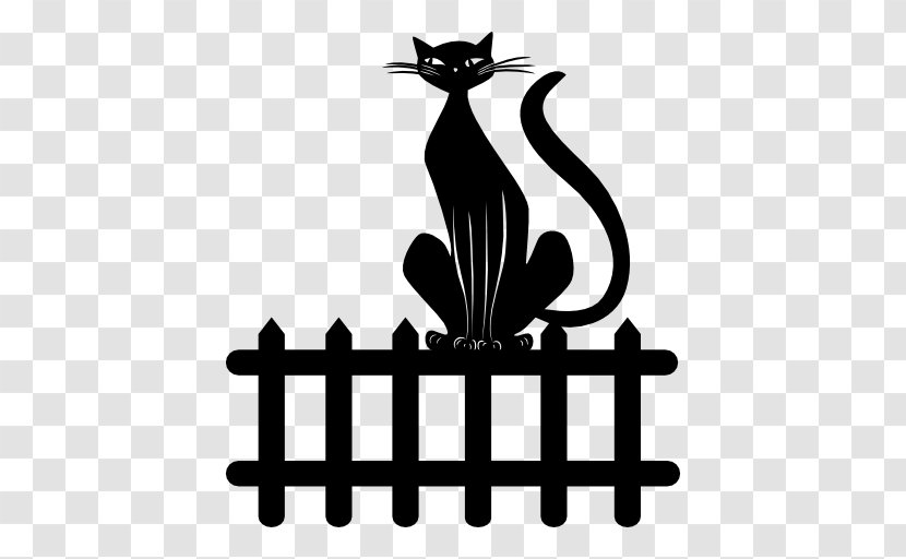 Cat Fence - Like Mammal - Black Transparent PNG