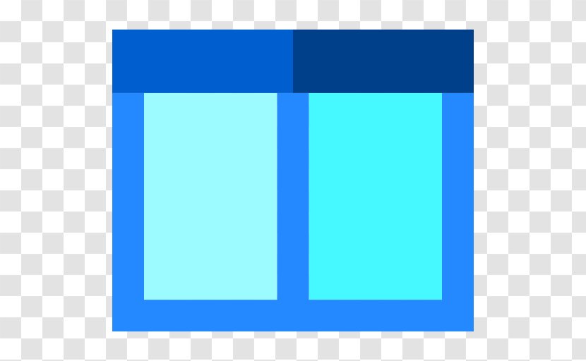 Font - Blue - Area Transparent PNG
