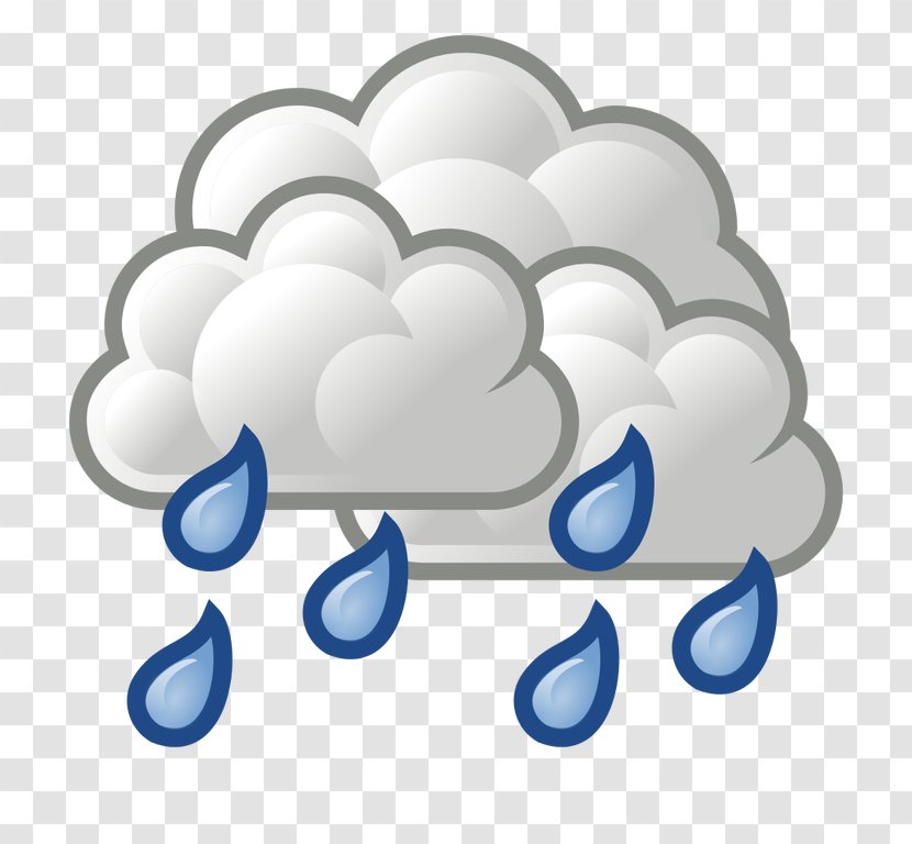 Clip Art Weather Forecasting Shower Cloud - Logo Transparent PNG