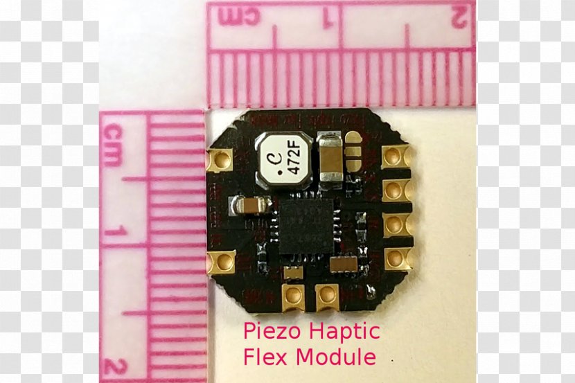 Microcontroller Haptic Technology Amplified Piezoelectric Actuator Electronic Component Hardware Programmer - Piezoelectricity - Flex Printing Machine Transparent PNG
