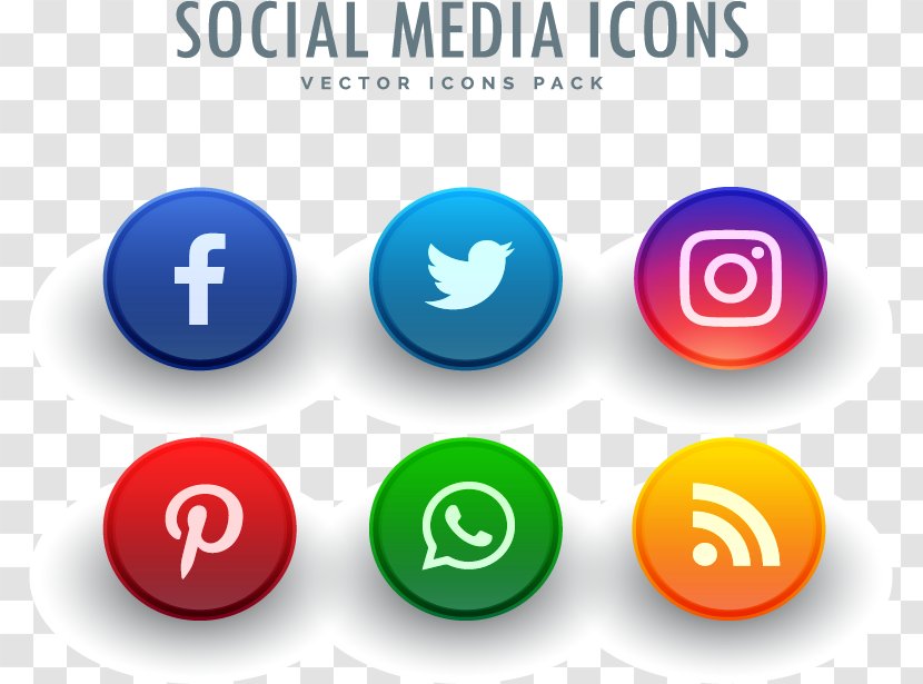 Social Media Blog Facebook Icon - Communication - Colored Buttons Transparent PNG