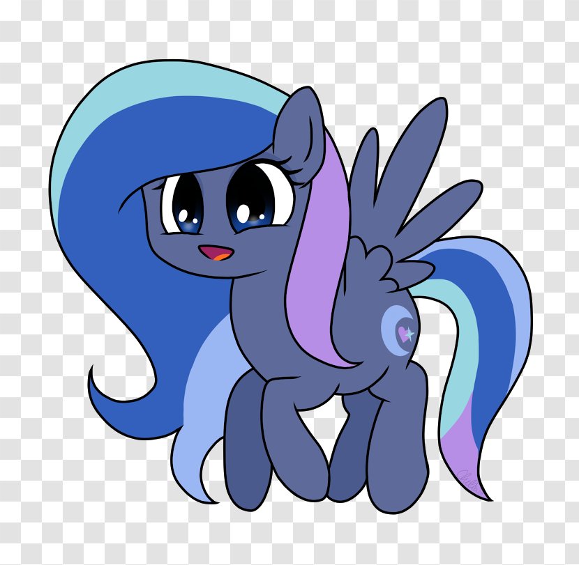 Rainbow Dash Pony Princess Luna - Moonlight Transparent PNG