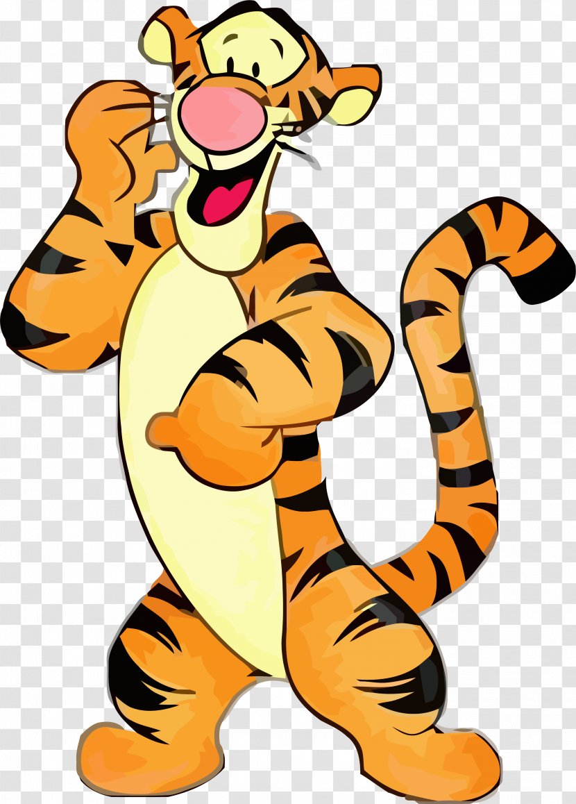 Tigger Winnie-the-Pooh Tiger Rabbit Clip Art - Winniethepooh - Winnie The Pooh Transparent PNG